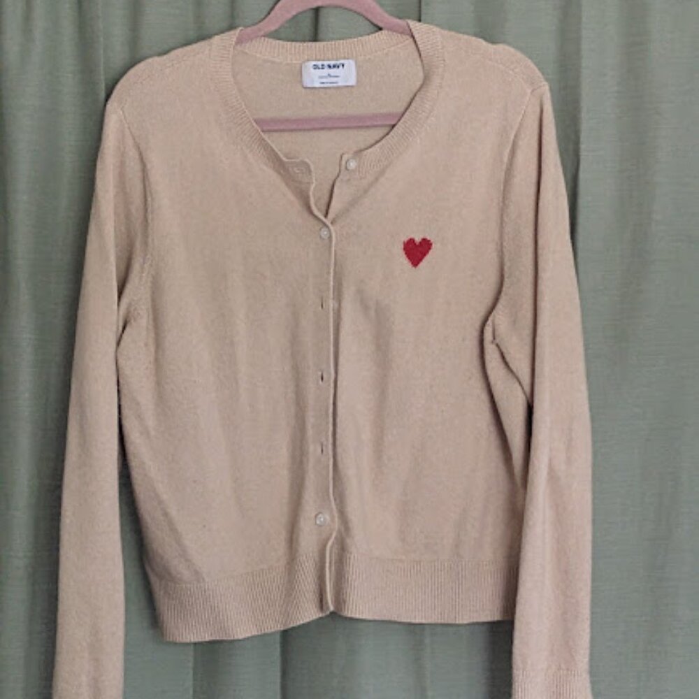 Old Navy Cream Cardigan